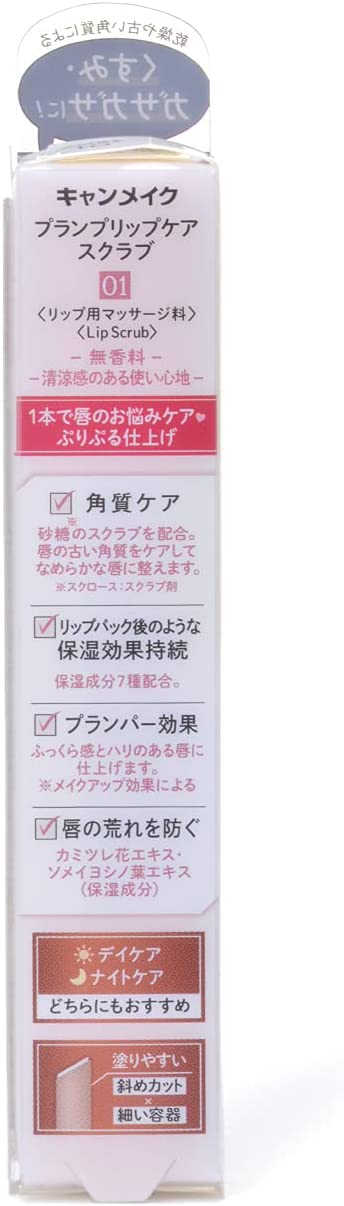 キャンメイク プランプリップケアスクラブ01