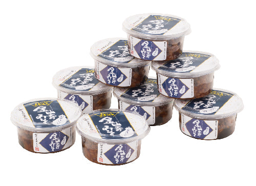 昔なつかしい お茄子入り 金山寺みそ 150ｇ 1ケース 8個入り 宝来屋 もろみ 味噌