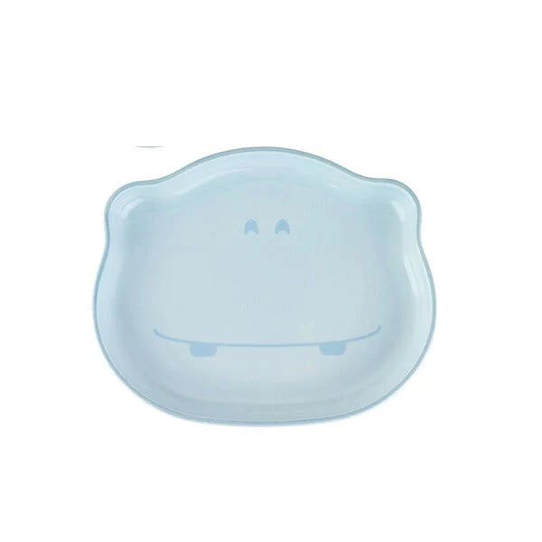 【超得ハイパーSALE】ストウブ ベビー＆キッズ テーブルウェアセット ブルー| STAUB 赤ちゃん用 食器 皿  マグ セラミック  子ども用 食器セット ギフト お祝い 出産祝い 陶器 食器 動物 どうぶつ デザイン プレート