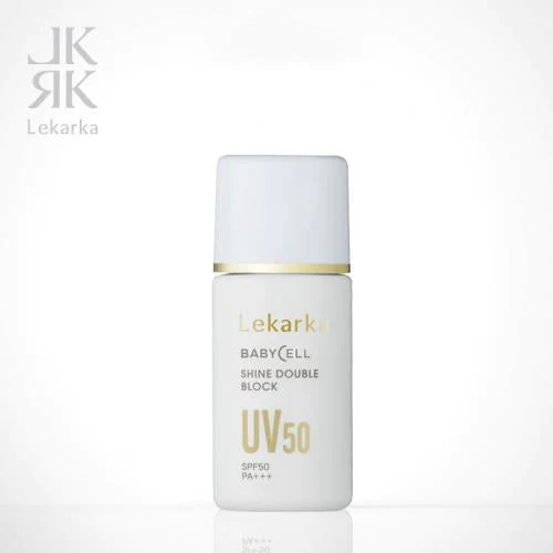 レカルカSHINE DOUBLE BLOCK シャインダブルブロック 30mL Lekarka レカルカ 公式 日焼け止め 日焼け止めクリーム UV UVクリーム SPF50 PA+++ 30ml 正規品 プレゼント 誕生日 彼女 化粧品 コスメ ギフト 高級 デパコス 送料無料
