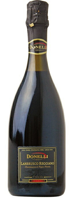 【送料無料】ドネリ ランブルスコ レッジャーノ アマービレ 750ｍl×6本［赤/微発泡/甘口/イタリア/エミリア/ロマーニャ]【本州(一部地域を除く)は送料無料】【モンテ物産】