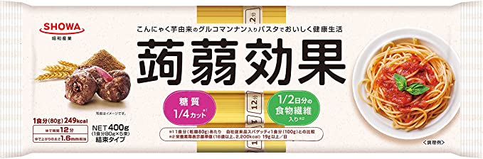 昭和 蒟蒻効果 400g　パスタ