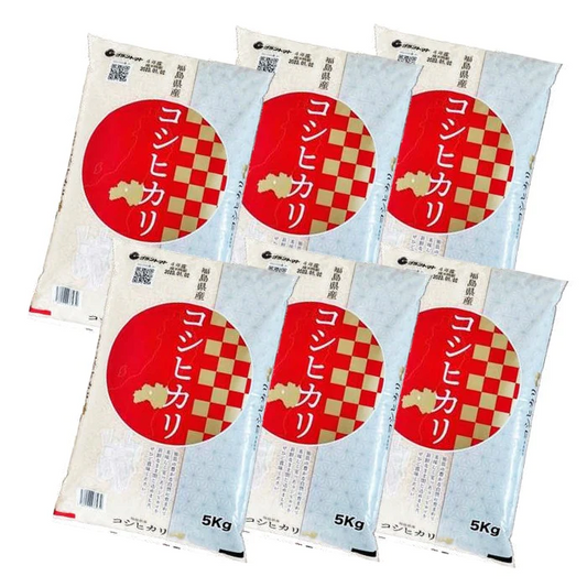 福島県産コシヒカリ 白米30k(5㎏×6袋)