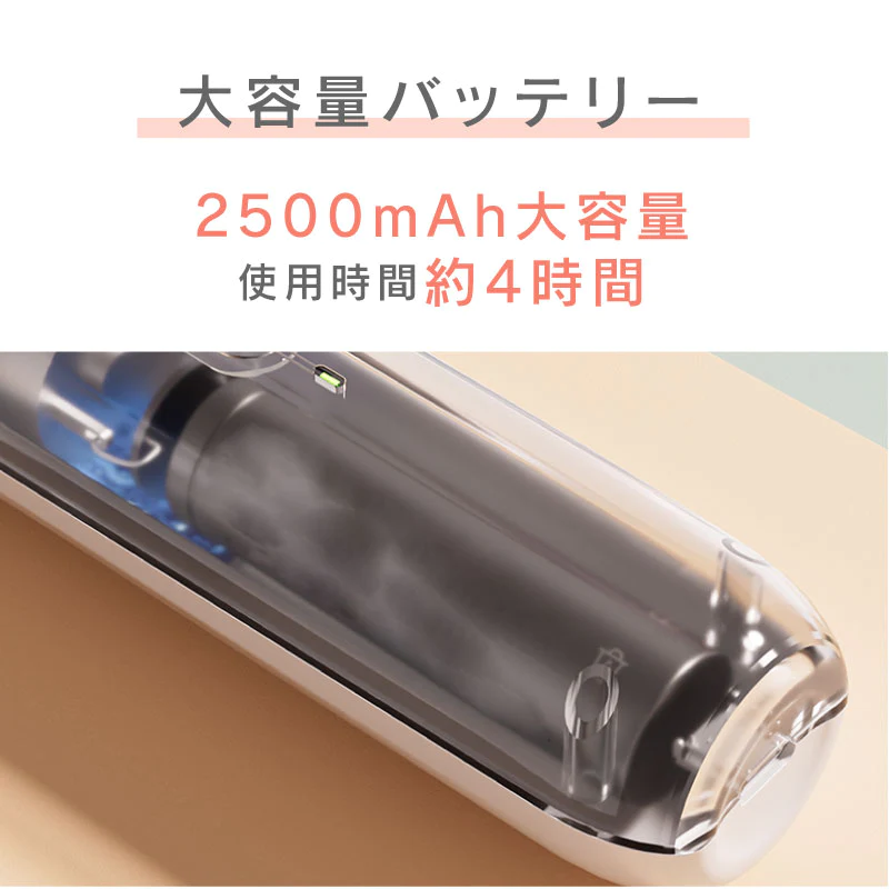 【ホワイト】UQLIFE 電動角質リムーバー UQ-FG01 ホワイト