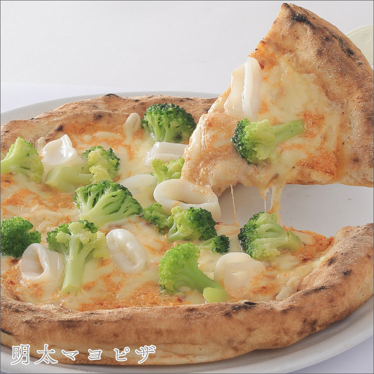 PIZZAREVO (ピザレボ) 博多の無添加明太子使用 明太マヨピザ 5枚セット
