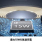 （ホワイト）65W Gan アダプター同梱【2021年新発売】3in1 マルチ ワイヤレス充電器　17-bat159