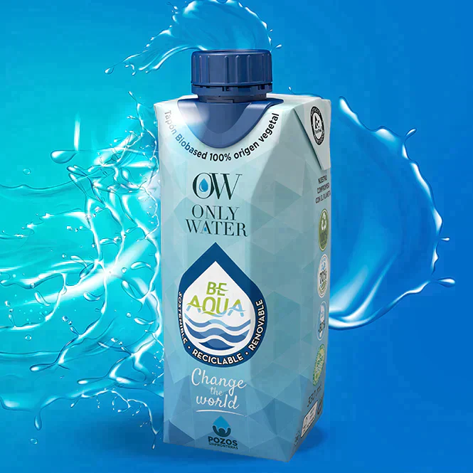 紙パック ミネラルウォーターOnly Water（オンリーウォーター） 330ml24本（1ケース）【賞味期限2023年9月末日】【エコ得】