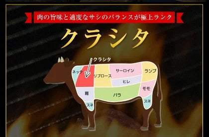 九州産 黒毛和牛 クラシタ 500g 霜降り 肉 牛肉 スライス