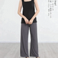 【超得ハイパーSALE】冷感素材ブラ紐隠しタンクトップ（ブラック/Mサイズ）