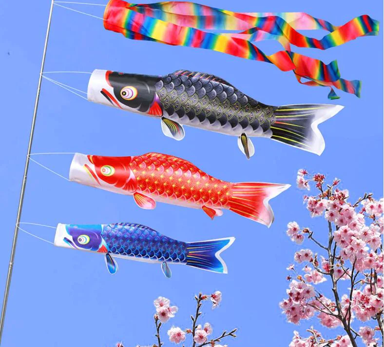 ★早割限定★【鯉のぼり3点＋1.5m吹流し付き】 ベランダ用 こいのぼり 庭園 3色鯉のぼり 初節句お祝い・子供の日・端午の節句・出産祝・ ポリエステル製