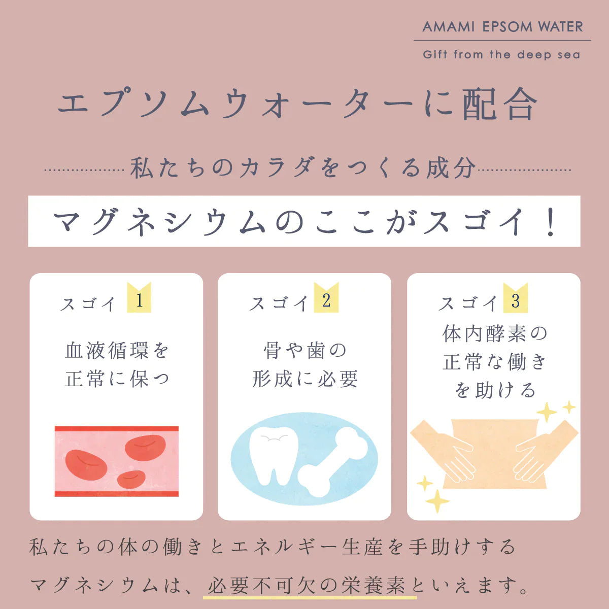 美と健康の炭酸水 エプソムウォーター 500ml 24本【家計お助けSALE】