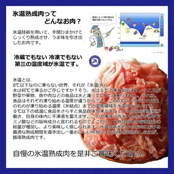 ［600gｘ1P］氷温®︎熟成牛 黒毛和牛 肩ローススライス【ゲリラセール】