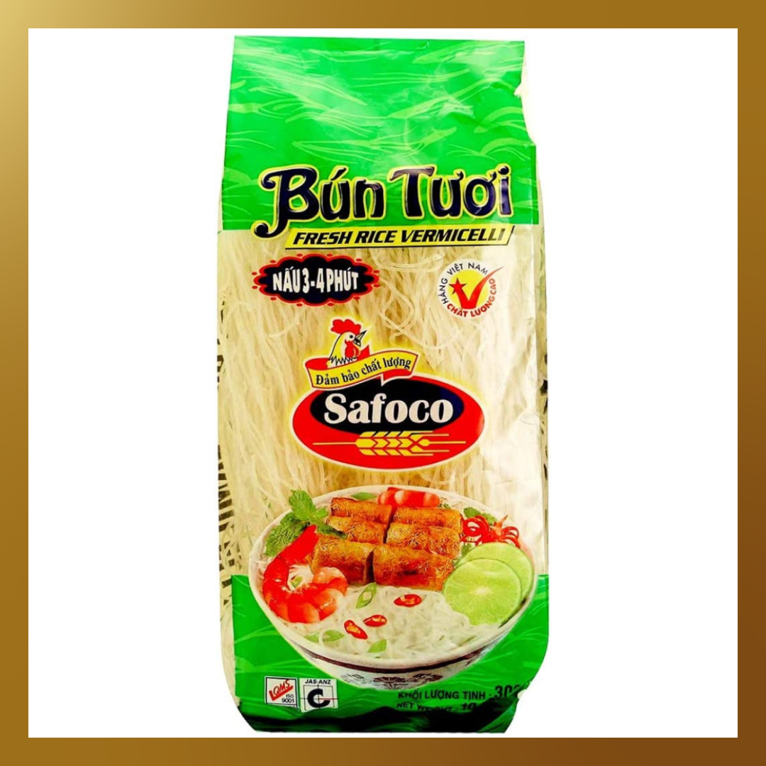 【ベストコレクション】Safoco(サフォーコ) ブン(ベトナムビーフン) BUN Tuoi 300g ×6袋