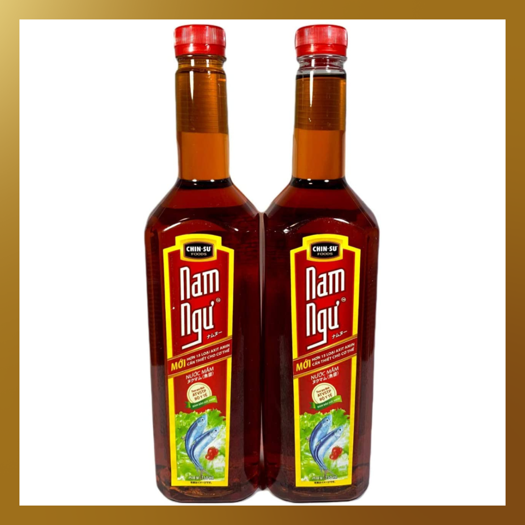 【ベストコレクション】チンスー ヌクマム (魚醤) ナムヌー ベトナム産 ニョクマム 750ml 2本 Chin Su Nuoc mam Nam Ngu 750ml 2chai