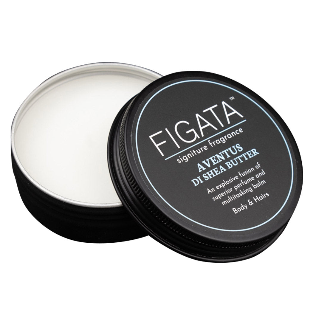 FIGATA 練り香水 アヴァントゥス ディ シアバター 50g バーム 香料(クリード アヴァントゥス) シアバター カメリアオイル エクトイン マリンバンブー 保湿クリーム ヘアワックス ハンドクリーム リップクリーム メンズ