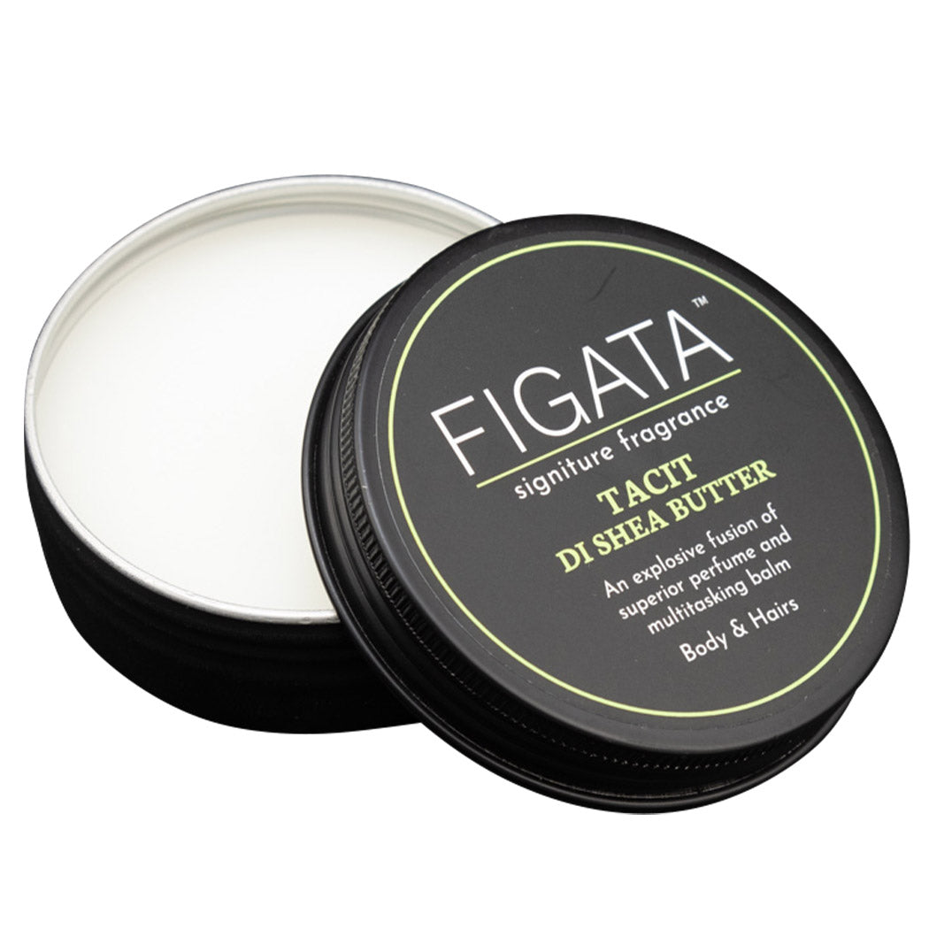 FIGATA 練り香水 タシット ディ シアバター 50g バーム 香料(イソップ タシット) シアバター カメリアオイル エクトイン マリンバンブー 保湿クリーム ヘアワックス ハンドクリーム リップクリーム メンズ