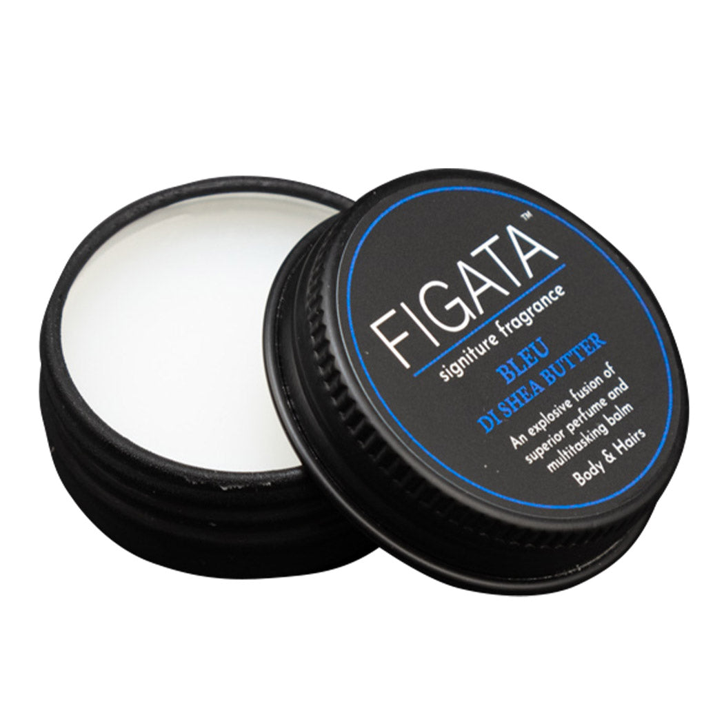 【3人シェア買いでお得】FIGATA 練り香水 ブルー ディ シアバター 10g(お試しサイズ) バーム 香料(ブルー ドゥ シャネル)  シアバター カメリアオイル エクトイン マリンバンブー 保湿クリーム ヘアワックス ハンドクリーム リップクリーム メンズ