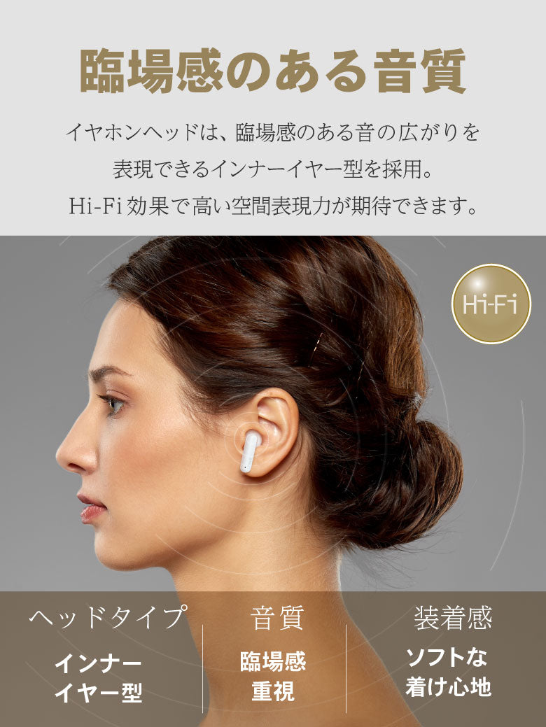 ワイヤレスイヤホン Bluetooth5.1 iPhone ブルートゥース インナーイヤー アンドロイド 高音質 自動ペアリング Android 片耳 両耳 アイフォン
