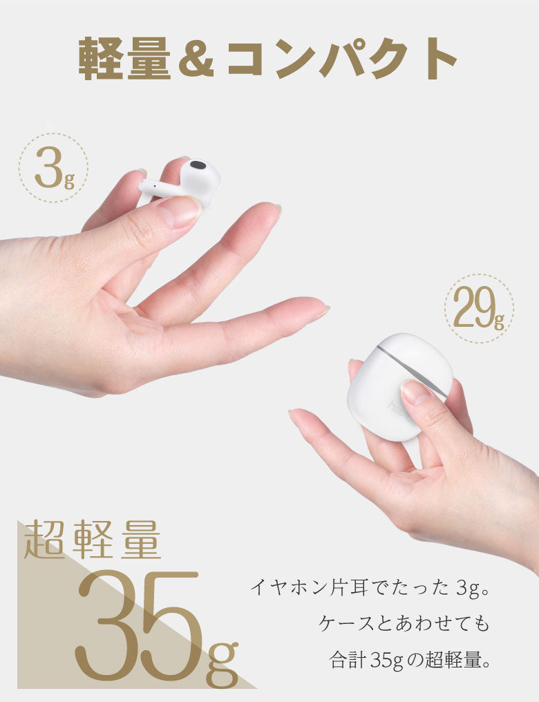 ワイヤレスイヤホン Bluetooth5.1 iPhone ブルートゥース インナーイヤー アンドロイド 高音質 自動ペアリング Android 片耳 両耳 アイフォン