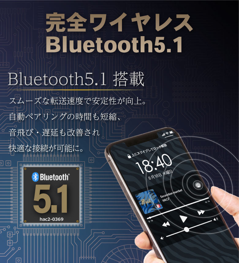 ワイヤレスイヤホン Bluetooth5.1 iPhone ブルートゥース インナーイヤー アンドロイド 高音質 自動ペアリング Android 片耳 両耳 アイフォン