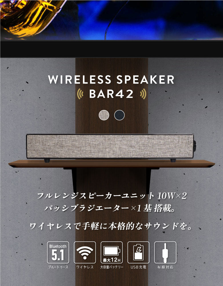【ブラック】Bluetooth スピーカー ワイヤレススピーカー Bluetooth5.1 サウンドバー 重低音 レトロ テレビ用 高音質 インテリア ブルートゥース スマホ 手元スピーカー