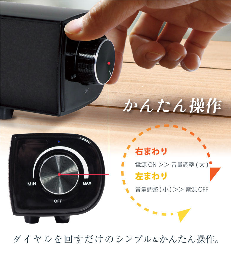 【ブラック】Bluetooth スピーカー ワイヤレススピーカー Bluetooth5.1 サウンドバー 重低音 レトロ テレビ用 高音質 インテリア ブルートゥース スマホ 手元スピーカー