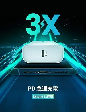 [UGREEN] 小型USB-C急速充電器（ACアダプター）20W　CD137　ホワイト