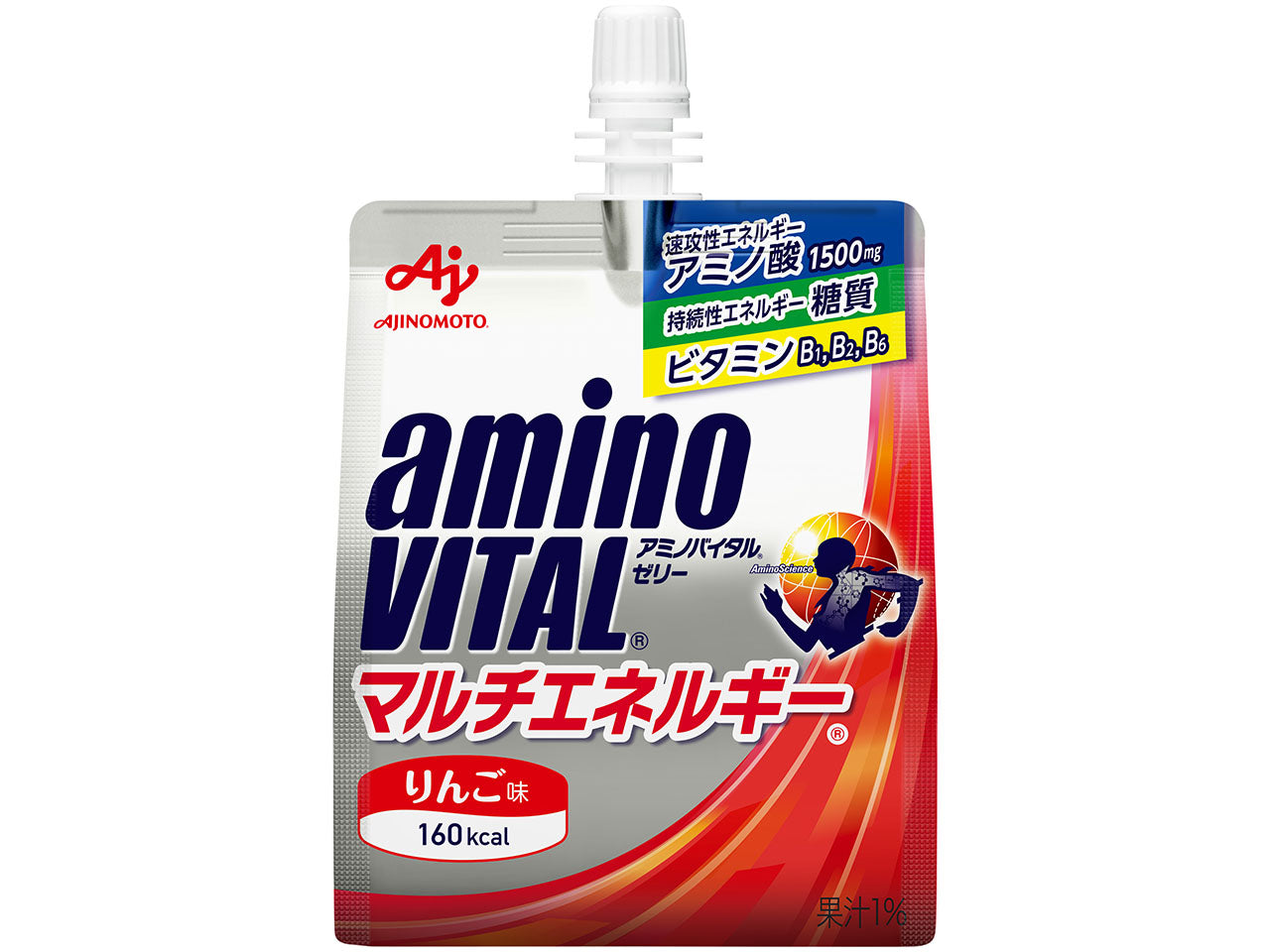 味の素 アミノバイタル ゼリードリンク180g 2種各30個・計60個セット（マルチエネルギー/リフレッシュチャージ）