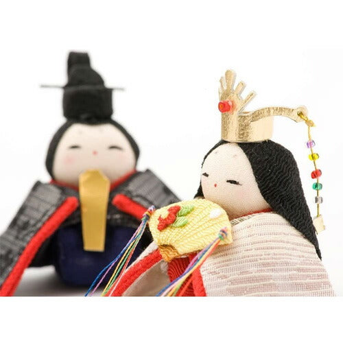 【送料無料】リュウコドウ 龍虎堂 扇面三段わらべ雛10人揃い 001-0344 雛人形 ひな祭り 桃の節句