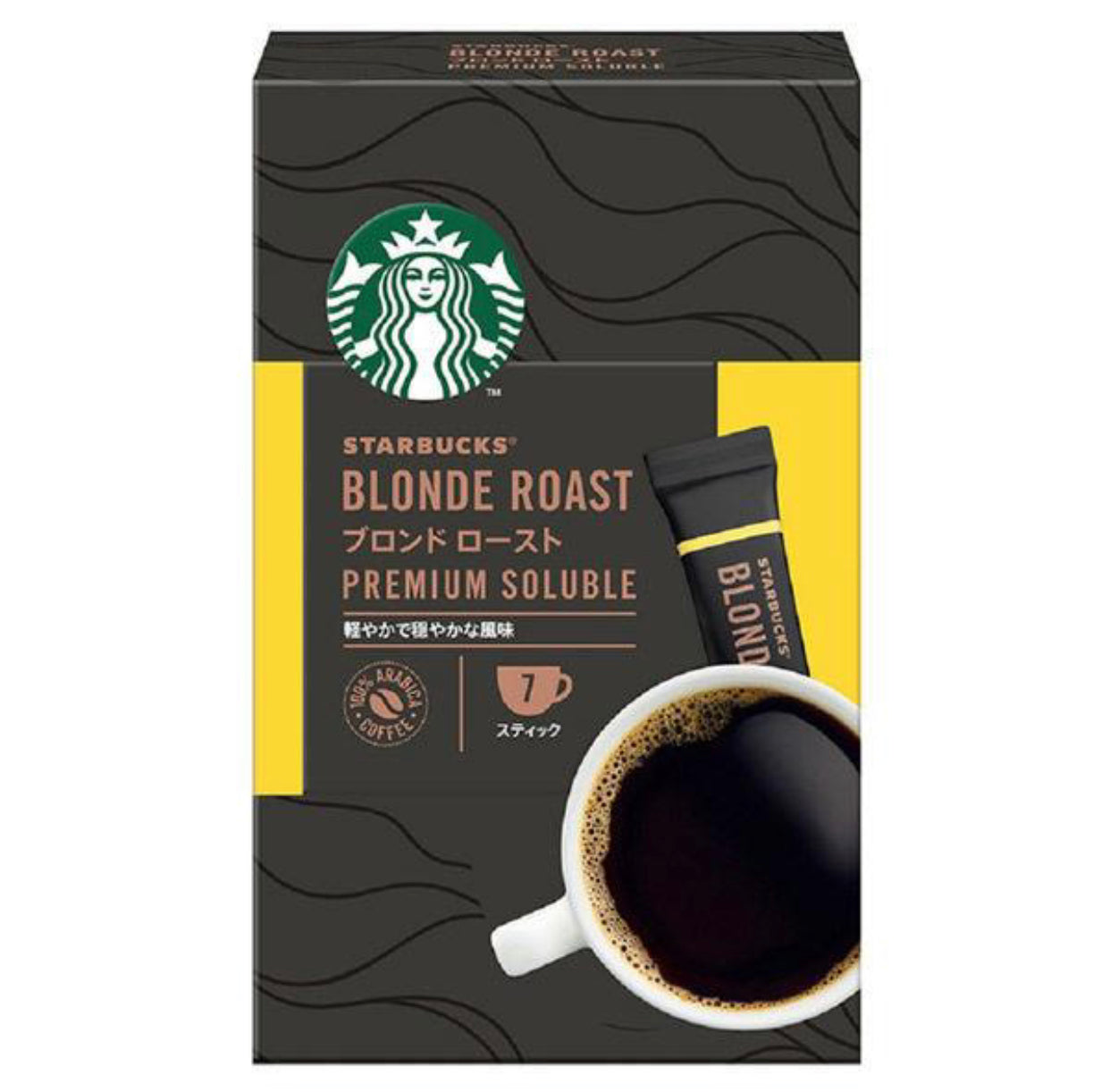 バラ売り　7本　スターバックス プレミアム ソリュブル ブロンド ロースト