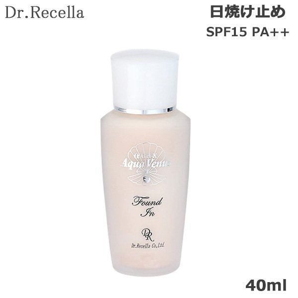 【5人シェア買いでお得】ドクターリセラ アクアヴィーナス サンカットシャワーファンデイン（ベージュ）液体タイプ 40ml