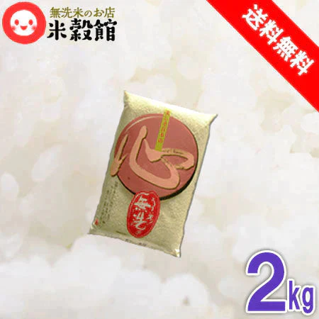 無洗米 2kg 無洗米 心 こころ 2kg×1個　九州産 米 2キロ 送料無料　 令和4年産九州産大分県産ひとめぼれ【お米シェア買い10tチャレンジ】