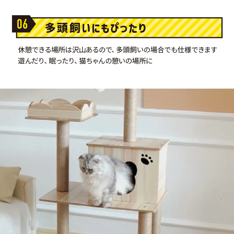 ねこぞくタンゴ キャットタワー