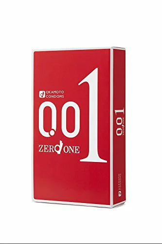 [OKAMOTO/オカモト] 0.01ZERO ONE 3個入り コンドーム/極薄 ゼロワン
