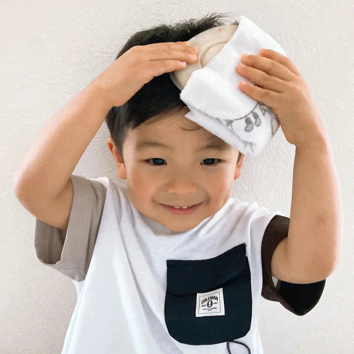【アイスアイボリー】ICE CIRCLE アイスサークル SUO スオ アイスリング 保冷 帽子 熱 熱冷まし 頭部 頭 涼しい 冷却 冷感 熱中症対策 暑さ対策 暑さ対策グッズ 夏 ひんやり エフオー FO 保冷剤 子ども 子供 子供用 こども キッズ 男の子 女の子