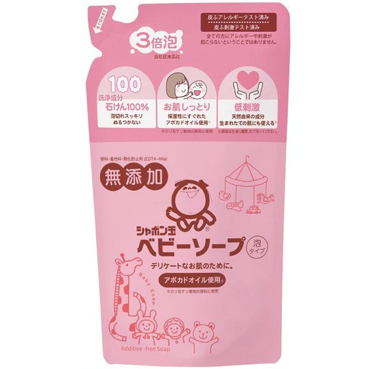 シャボン玉ベビー シャボン玉石けん シャボン玉 ベビーソープ 泡タイプ 詰替 400mL