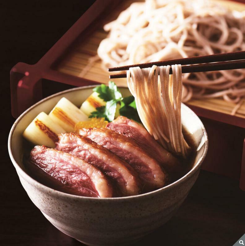 【鴨だし蕎麦つゆ付き！！】　鴨だしせいろ蕎麦　3食分　乾麺　コストコ