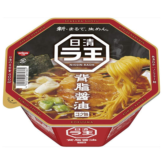 日清 ラ王 12個×112g 背脂醤油