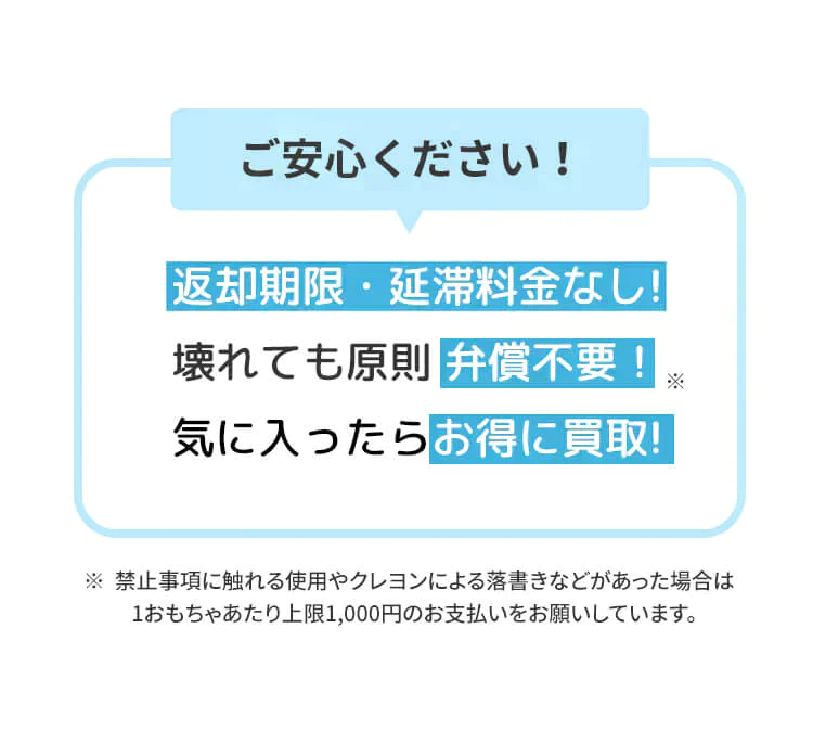 【カウシェ限定】【知育おもちゃの定額制レンタルサービス】トイサブ！　3ヶ月間1000円（合計3000円）OFF　お得に申込クーポン
