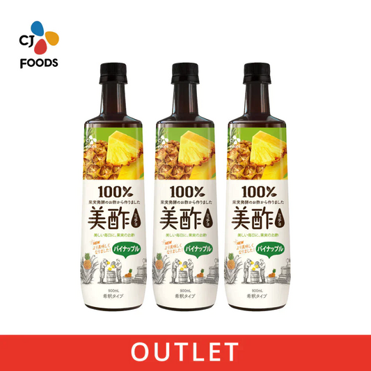 【数量限定アウトレット！在庫なくなり次第終了】美酢 パイナップル 900mL 3本セット（みちょ ミチョ 飲むお酢 お酢飲料 希釈タイプ）