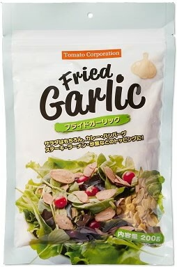 【送料無料】トマトコーポレーション フライドガーリック(ジップ付) 中国産 200g×2ケース(24個)