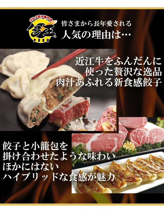 30個×27g 黒毛和牛肉大盛餃子
