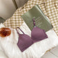 ブラック　38/85AB　alittlemore 超盛れるブラジャー　TYPE　D　下着 上下セット 可愛い ショーツ 刺繍レース ノンワイヤー痛くない自胸で谷間復活ナイトブラ 下着 セクシー ブラショーツセット