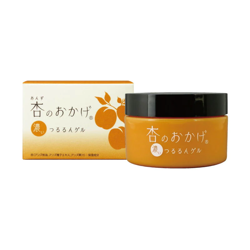 杏のおかげ 濃いつるるんゲル(100ｇ)スキンケア 無着色 無香料 防腐剤不使用 植物由来 保湿 アンズ 首 胸元 顔 デコルテ 化粧水 乳液 美容液 クリーム パック プレゼント