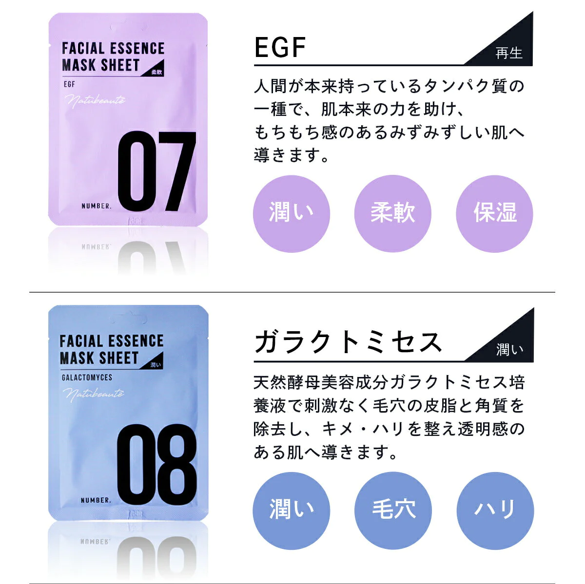 【10枚セット】 ナチュボーテ シートマスク 10種類×各1枚セット 個包装 全10種類 (1枚/28ml) シートパック 顔 マスク シートマスクパック 韓国コスメ 韓国パック natubeaute ツボクサ CICA パック シカ フェイスマスク パック マスク PH 5.5 プレゼント コスメ 化粧品 スキンケア ギフト ゆうパケット 送料込み