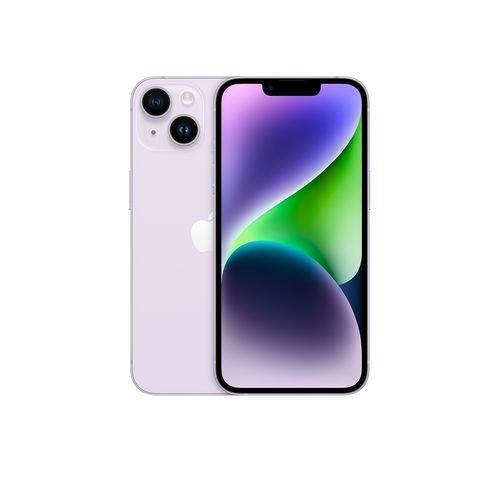 ★Appleストア版 国内正規SIMフリー iPhone14 256GB パープル MPW93J/A　A2881 新品未開封　♪ガラスフィルムと透明ケースプレゼント