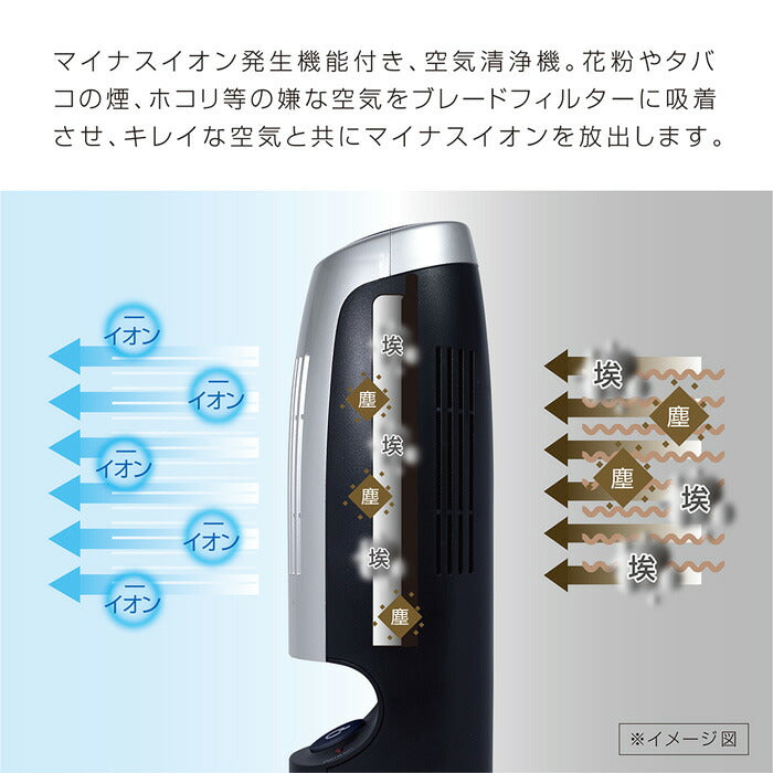 空気清浄機 スリムエアクリーナー MEH-44【RSL】 ホワイト