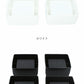 【ホワイト・ako06】 継ぎ脚 4個組 SMILE KIDS スマイルキッズ  通販 ベッドの高さをあげる足 ベッド ソファ 継ぎ足 4cm 4個セット ベッド下収納 高さ調整 お掃除ロボ 収納 掃除 介護 スクエア 角型 継ぎ足し