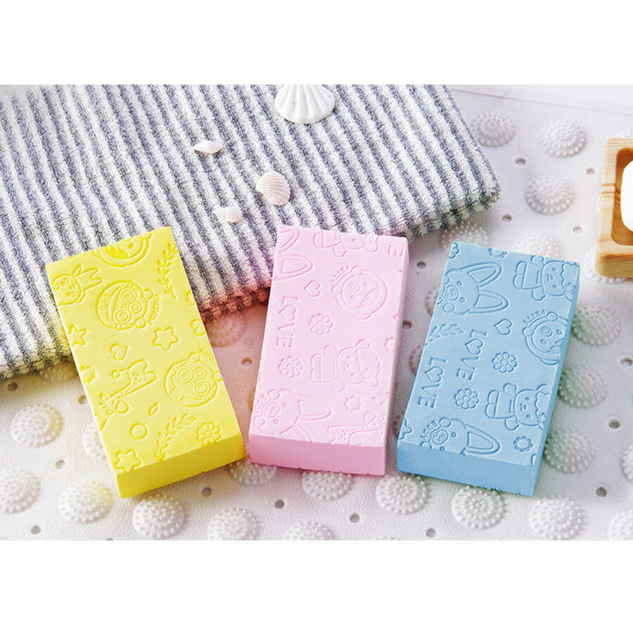 【2個セット】垢すりスポンジ ×2個 ボディスポンジ あかすり シャワースポンジ 角質除去 洗浄 敏感肌 ボディ スポンジ 韓国あかすり 海綿 やさしい やわらかい バス用品 バスグッズ 楽天 ランキング1位 韓国 美容 健康グッズ  ゆうパケット 送料込み