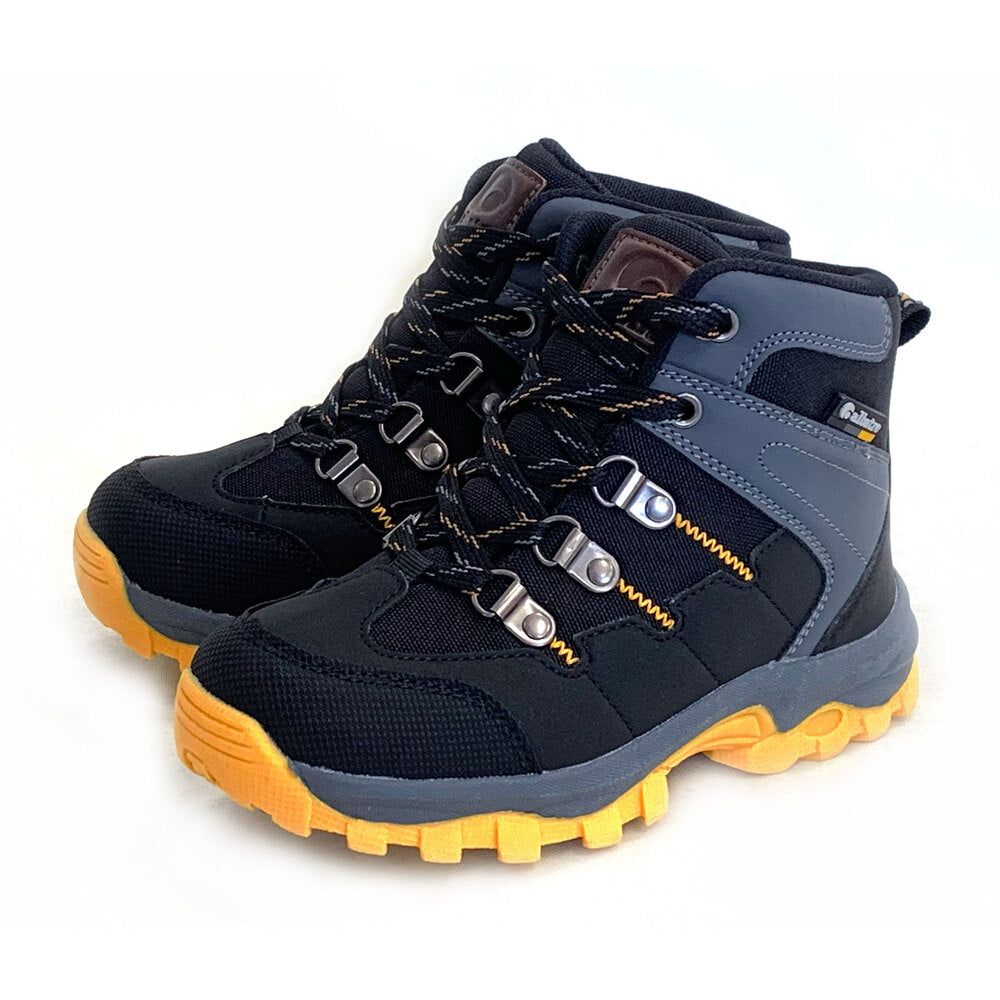【ALTS120J.BlackxMustard・23ｃｍ】 トレッキングシューズ キッズ 通販 登山靴 子供用 トレッキング シューズ 子供 子ども albatre アルバートル  ジュニアトレッキングシューズ ジュニア 登山シューズ 軽登山 遠足